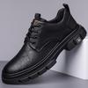 Herrenschuhe Britische Business Casual Lederschuhe Low-Top Workwear Martin Stiefel Trendschuhe Herren Jugend Board Schuhe Herren