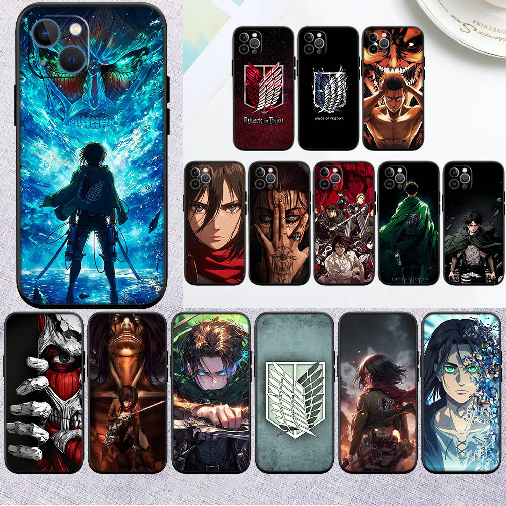 MH16 Attack on Titan Hülle für Samsung Note 20 10 S25 Plus Ultra Lite FE A51 A52 A53 A71 A72 A73 M20 M30 M21 M31 M51 A11 A70 A56 A26