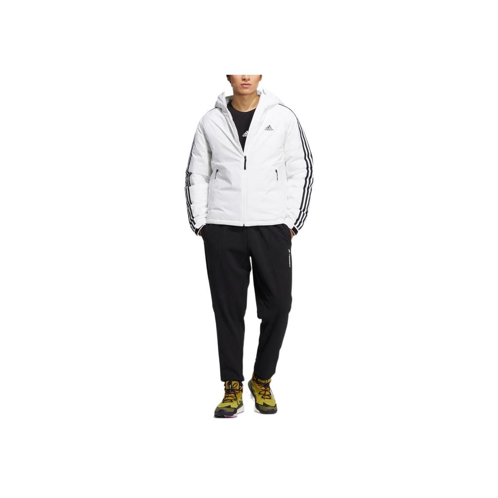 New Adidas Down Jackets Men White HN2122