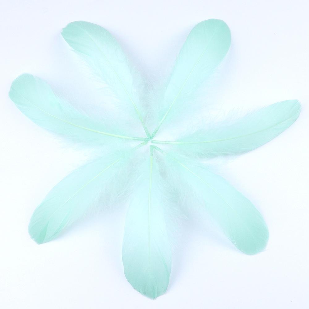 Goose Feather Diy Colorful Feather Soft Large Floating Feather Headdress Craft Decoration Material