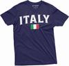 Herren Italien Flagge Hemd Italien Länderflagge T-Shirt Italien Nationales Hemd Italia Geschenke Italia T-Shirts
