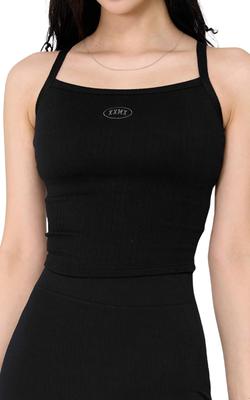 XEXYMIX Polsterēts Jogas Krūšturis Bez Piedurknēm Tvertne Izmērs L Sieviešu Augšdaļa, Augšdaļa, Augšdaļa, Melns, (XWFBR05H2)