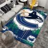 Vancouver Hockey Art Area Rug Suitable for Indoor And Outdoor,Carpets for Kitchens, Homes, Offices, Living Rooms,Home Decor,Christmas Gift