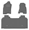 Velour Graphite Car Mats For: Dodge RAM 1500 Long (2019-)