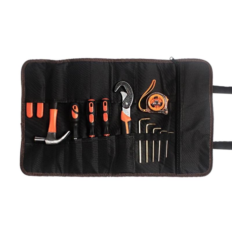 Multiple Pocket Oxford Tool Bag for Efficient Tool Management in Professional Construction Sites Repair and Maintenance
