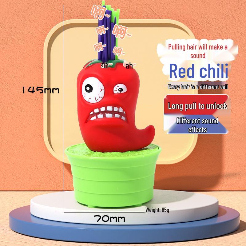 

Кричащий гриб Игрушка для снятия стресса - Мягкая резина, Забавный звук