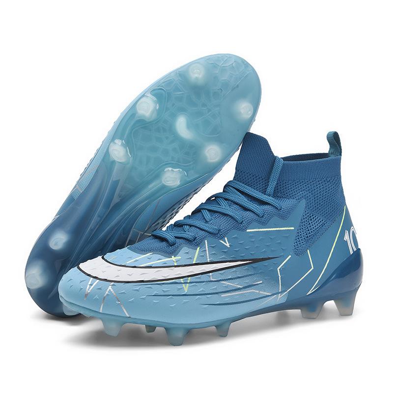 Amazon football shoes new youth adult outdoor training sports football shoes size 35-46
