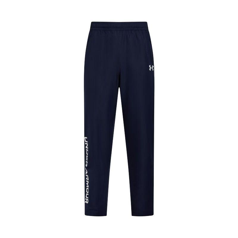 Under Armour SS25 EF Perf Graphic Logo Loose Sports Pants Men Dark Blue 6007559-410 M