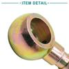 ACROPIX Banjo Parts Universal 8mm ID Hose Barb 14mm Fitting Fuel Line Adapter Connector Bronze Color 2pcs