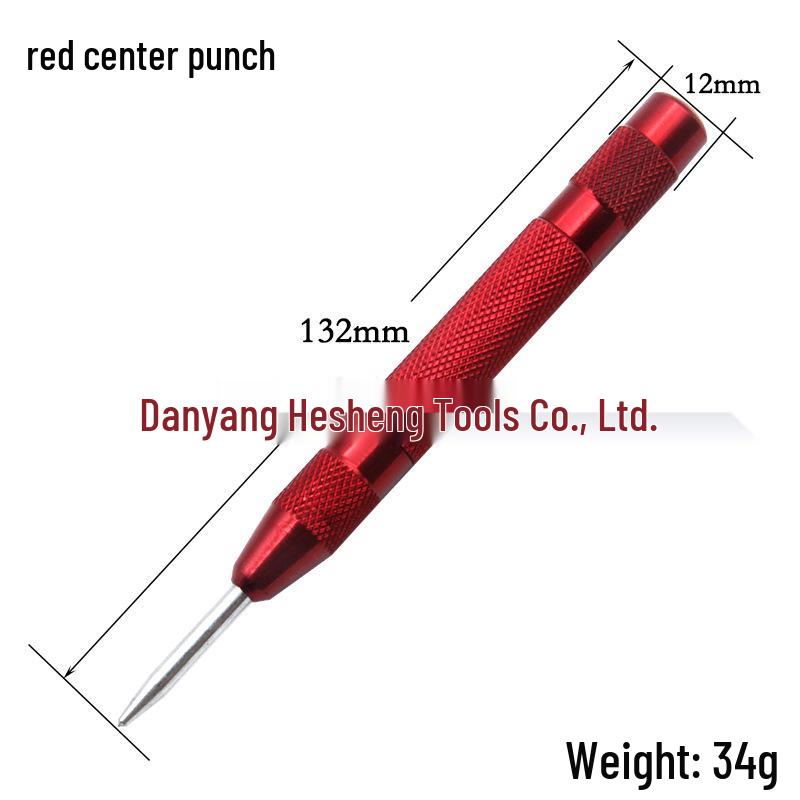 Automatic Spring-Loaded Glass Punch & Center Locator