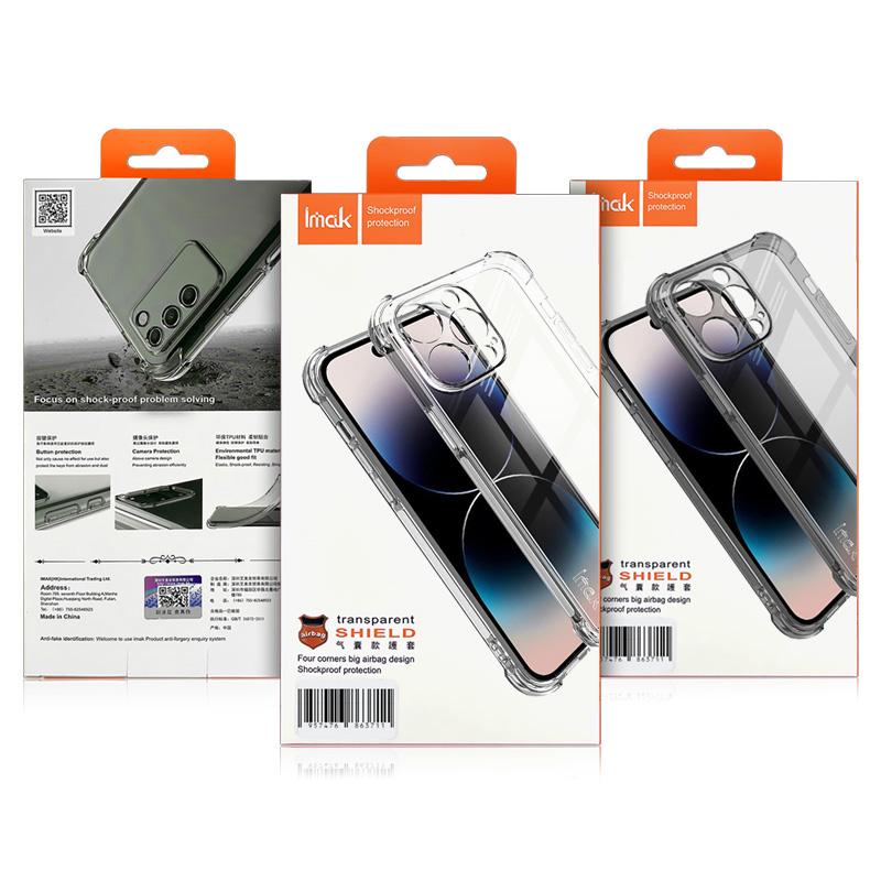 IMAK For Xiaomi 13T/13T Pro Airbag Corner Drop Protection Phone Case Transparent TPU Cover