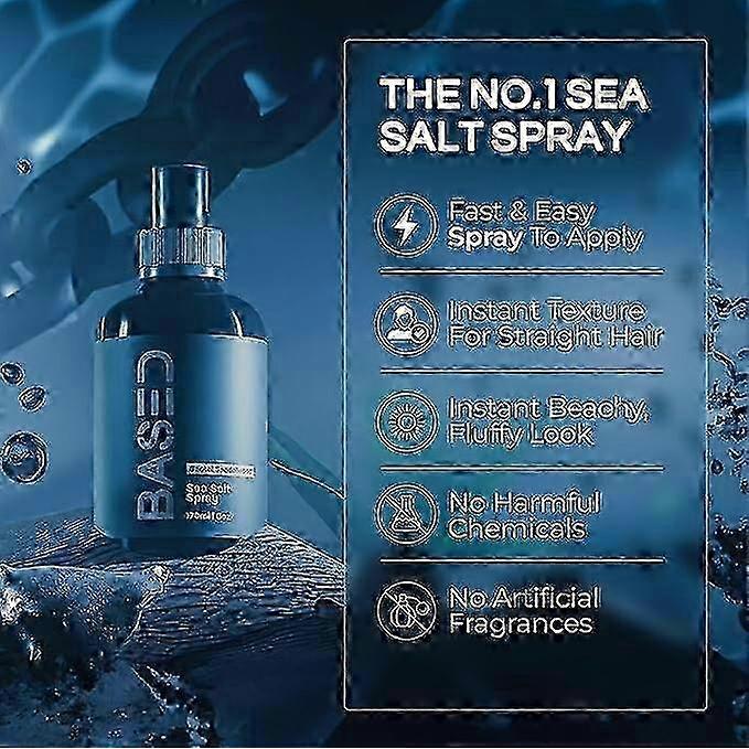 Vhodné pro 2025 Sea Salt Spray, Santal Sandalwood Sea Salt Spray, Sea Salt Spray Hold For Hair-jc