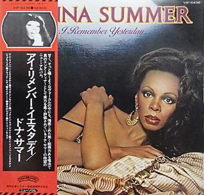 LP Schallplatte DONNA SUMMER - I Remember Yesterday VIP6436 CASABLANCA 1977 Japan Soul/Funk Gebraucht