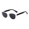 Oval Frame Women Design Sunglasses Street Style Uv Outdoor Sun Protection