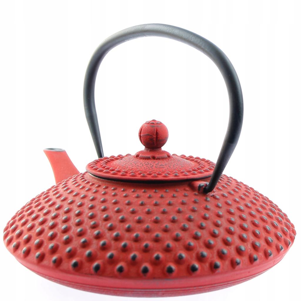 KETTLE, CAST IRON, TEA INFuser