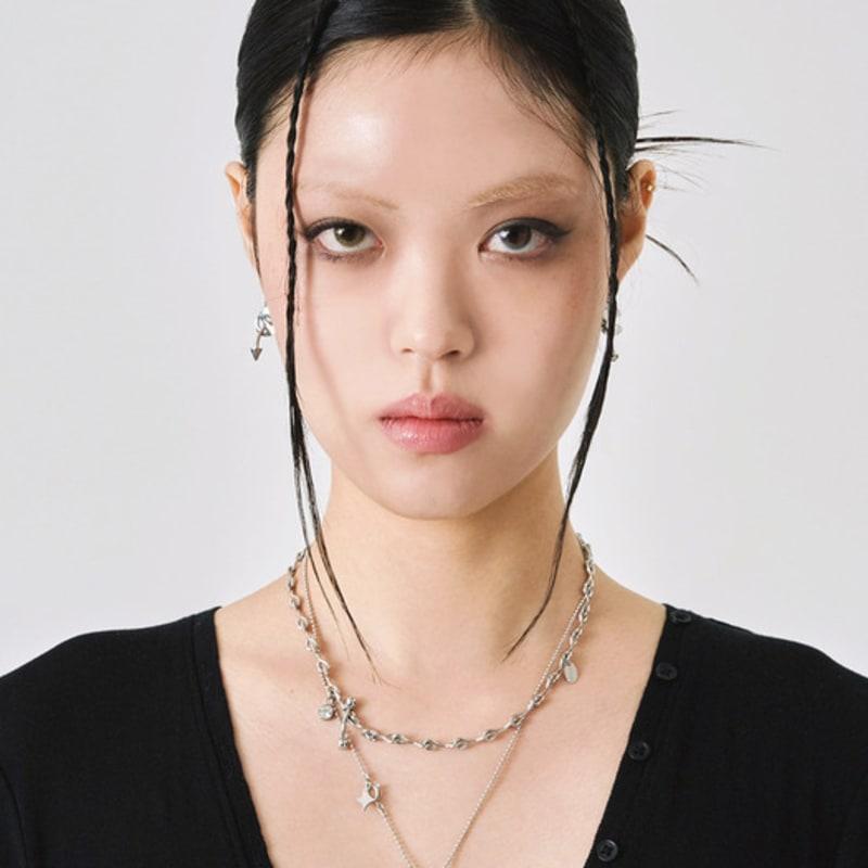 Cozywaveclub ANGEL TAG NECKLACE