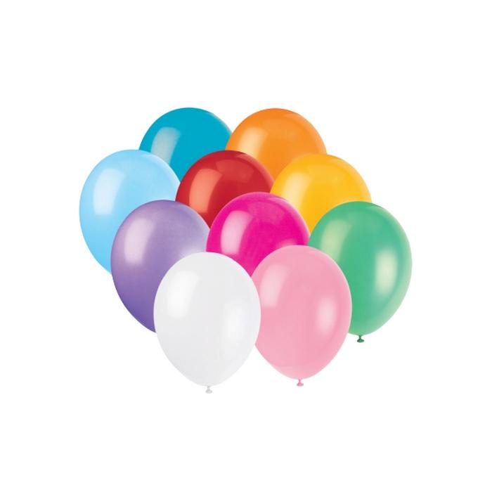 Unique Party Premium Latex Balloons (Pack of 10)