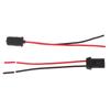 10 szt. Dc12V T10 W5W 194 168 Gniazdo Uchwyt Lampki Kontrolnej Złącze Przewód Wiązka Żarówki Zamiennik Części Samochodowe