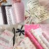 Japanese Hello Kitty Ribbon DIY Cake Flower Decoration Strap Adorable Birth Date Present Ornament Bow Ribbon Packaging Paper Accessories
