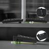 BAROCCOMiSTEL MD600 Alpha Split Wired Bluetooth 64 Black White Double Shot RGB Macro Media Key Support Japanese Distributor (English Layout/Brown