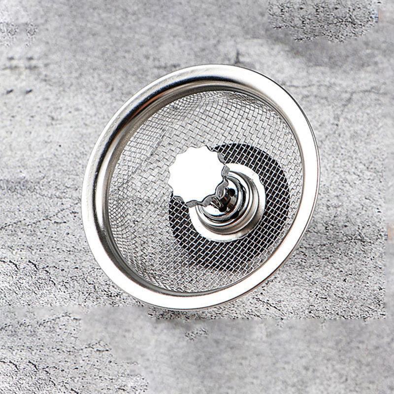 Stainless Steel Kitchen Sink Filter Mesh Sink Sewer Strainers Bathroom Floor Drains Catcher Waste Drain Hole Filter Trap Screen