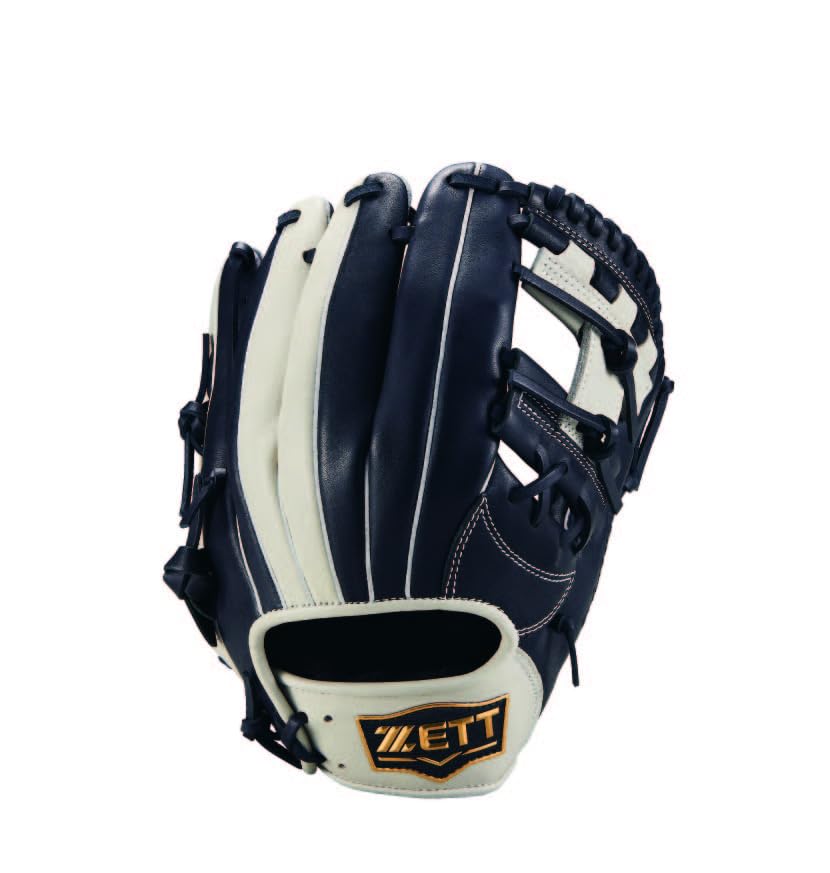 

ZETT Soft Baseball Glove Fine Play All Round Black x Gray Right Pitch Size: 4 BRGB35520Z