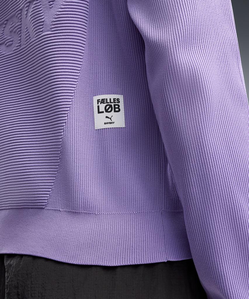 PUMA [PUMA X Saysky] Long Sleeve Half Zip - Lavender Alert / 528992-46