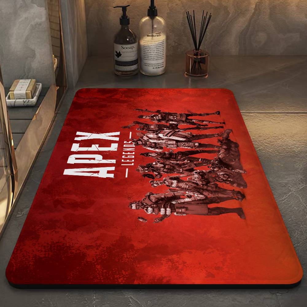 Apex Legends Octane Bathroom Mat Kids Room Bedroom Decoration Balcony Anti-Slip Doormat Living Room Welcome Rug