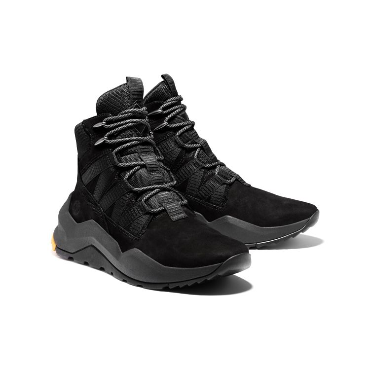 Timberland Madbury Protiskluzové Prodyšné Vysoké Outdoorové Trekové Boty Pánské Trekové Boty Černé A42RX015