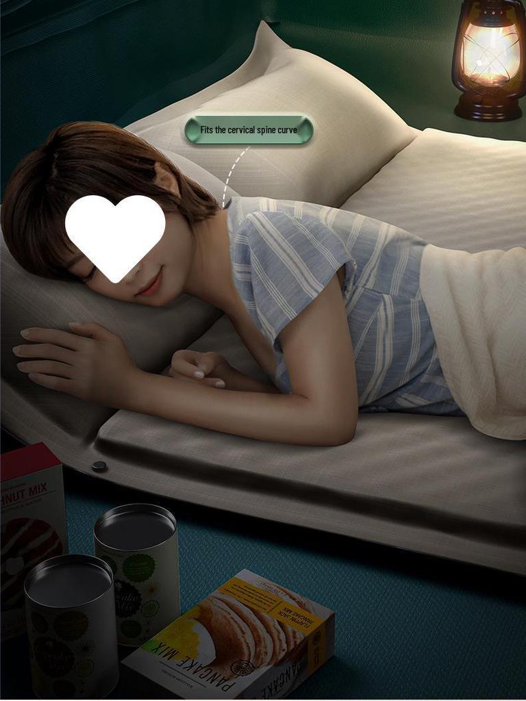 Aufblasbare Campingmatratze: Feuchtigkeitsfeste Isomatte oder Zeltbodenmatte für den Außenbereich