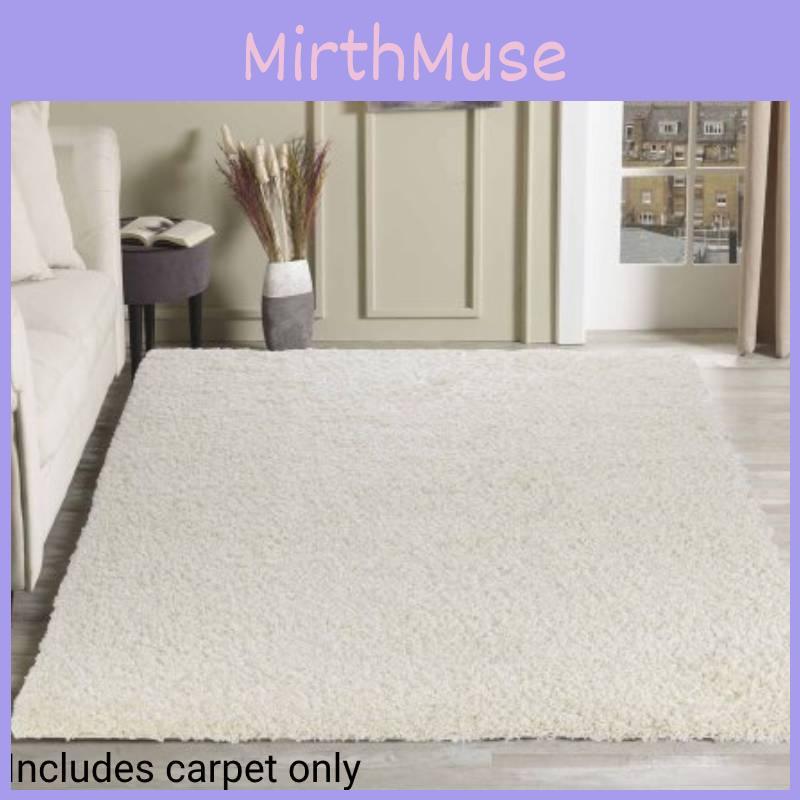 Cute And Cozy Nordic Style Carpet For Living Room And Bedroom Long Fur Hand Washable