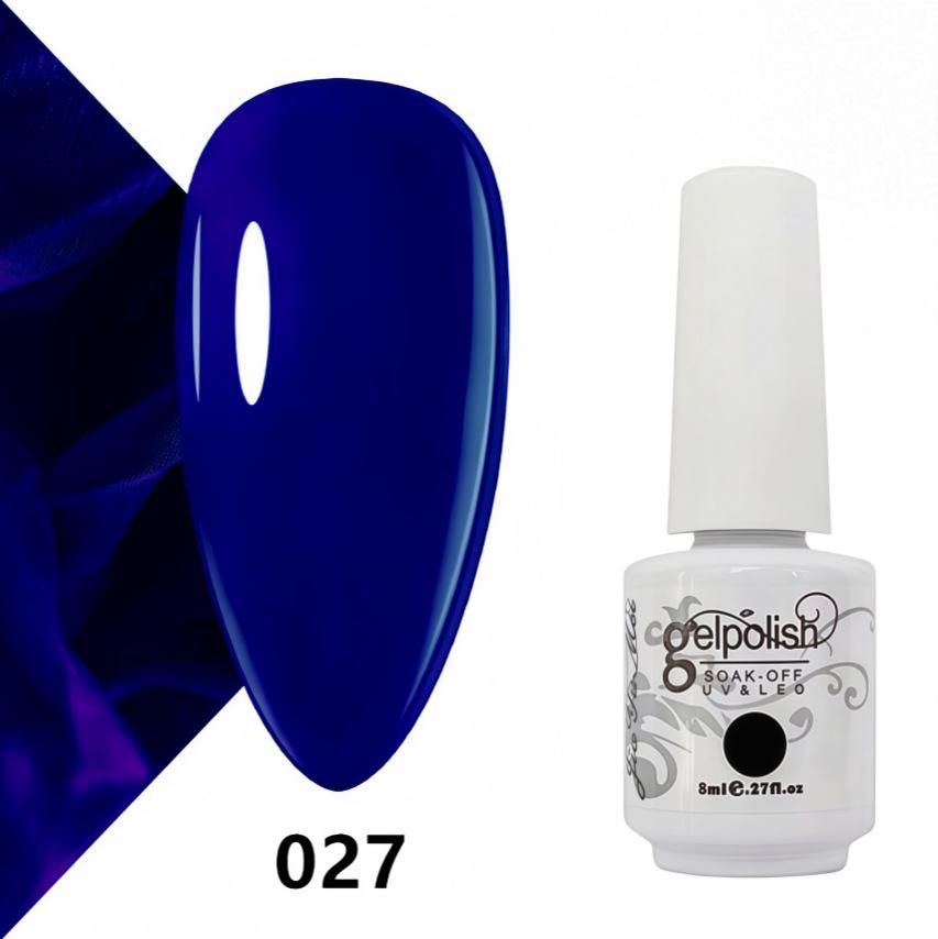 Amber Gel Polish Set: Gel Polish Manicure Kit with Whitening, Base Coat, and Sealer.