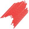 100pcs Red Dot Paper Straws Disposable Drinking Straws Party Supplies Grad Party Decoration Birthday Straw Kitchen Dining
