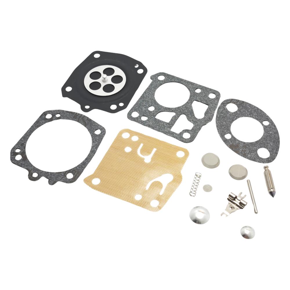 3pcs Carburetor Carb Repair Kit For Husqvarna 266 268 272 281 288 272XP 61 162 Chainsaw Tillotson RK-23HS