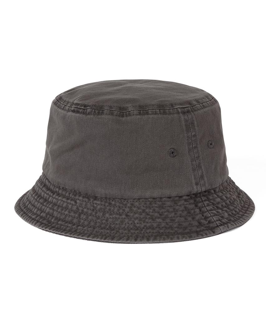 THISISNEVERTHAT Overdyed Sct-Logo Bucket Hat Charcoal