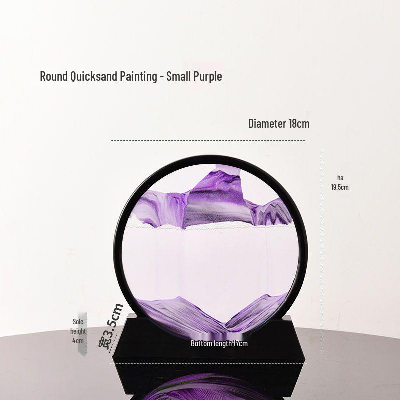 3D Quicksand Painting: Home & Office Desktop Decoration Gift
