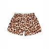 Herren Freizeitshorts, Fitness-Leopardenmuster Sporthose, Badeshorts, Netz-Belüftungsshorts