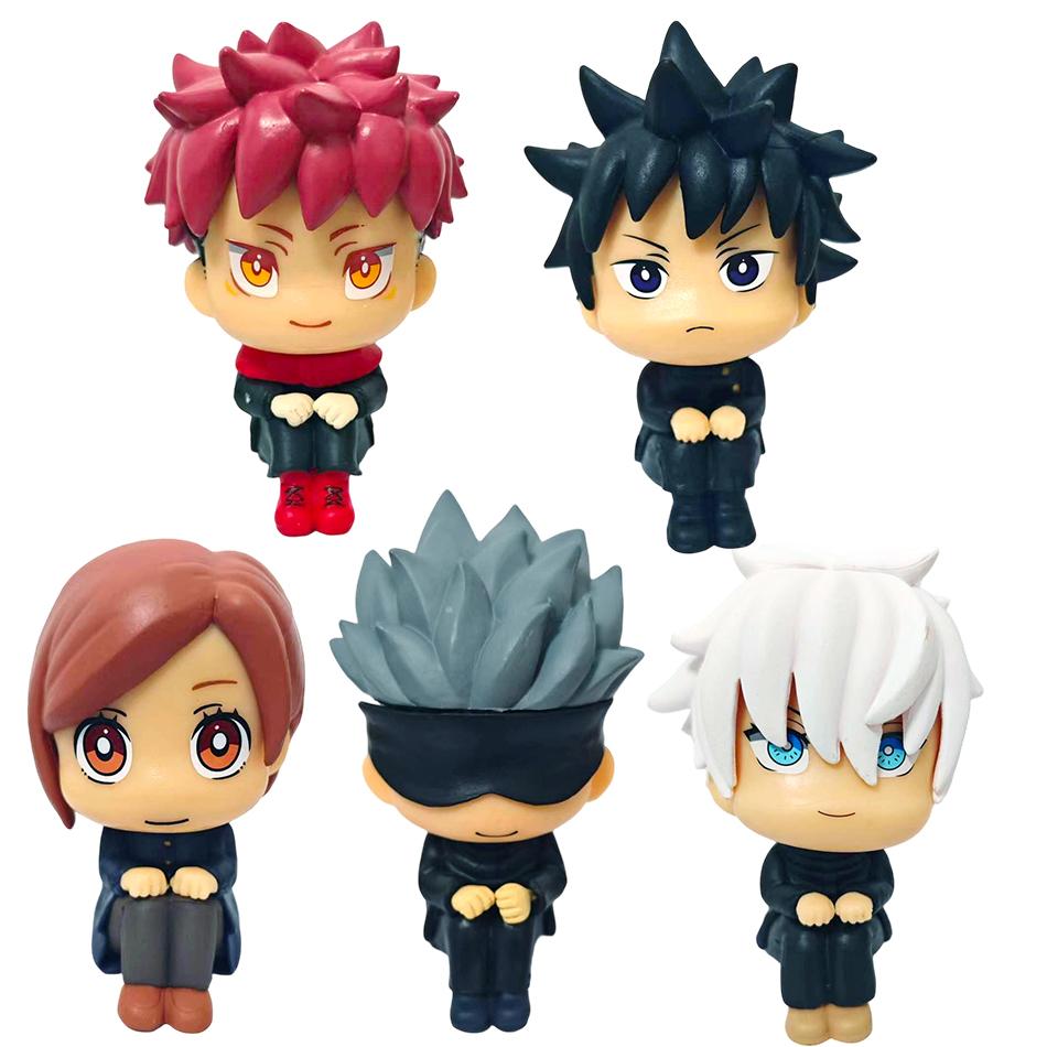 Jujutsu Kaisen Figure 4 styles 10cm PVC Model Itadori Yuji Gojo Satori Fushiguro Megumi Kugisaki Kawaii Figure Toy Kid Gift