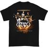 T-shirt unisexe à manches courtes Styx Band Tour 2025 Tailles S à 2XL