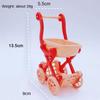 1:6 Dollhouse Small Cart Toys Accessories Dollhouse Furniture Mini Shopping Cart  Girl