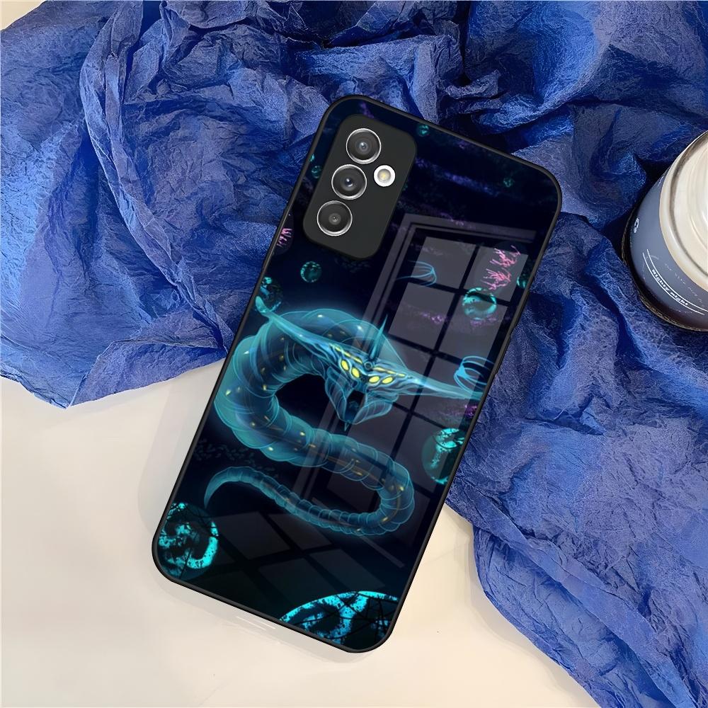 Pouzdro na telefon Subnautica pro Samsung Galaxy S26 S25 S24 S30 S21 S23 S20 S22 Fe Pro Edge Ultra Plus skleněný kryt