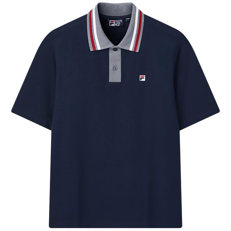 

FILA Men s Jackson Yee Relaxed Fit Knitted Polo Shirt M