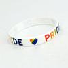 10pcs Rainbow Pride Bracelet Special Lovers Rubber Wristband Proud 6-segment Bracelet  Men Women