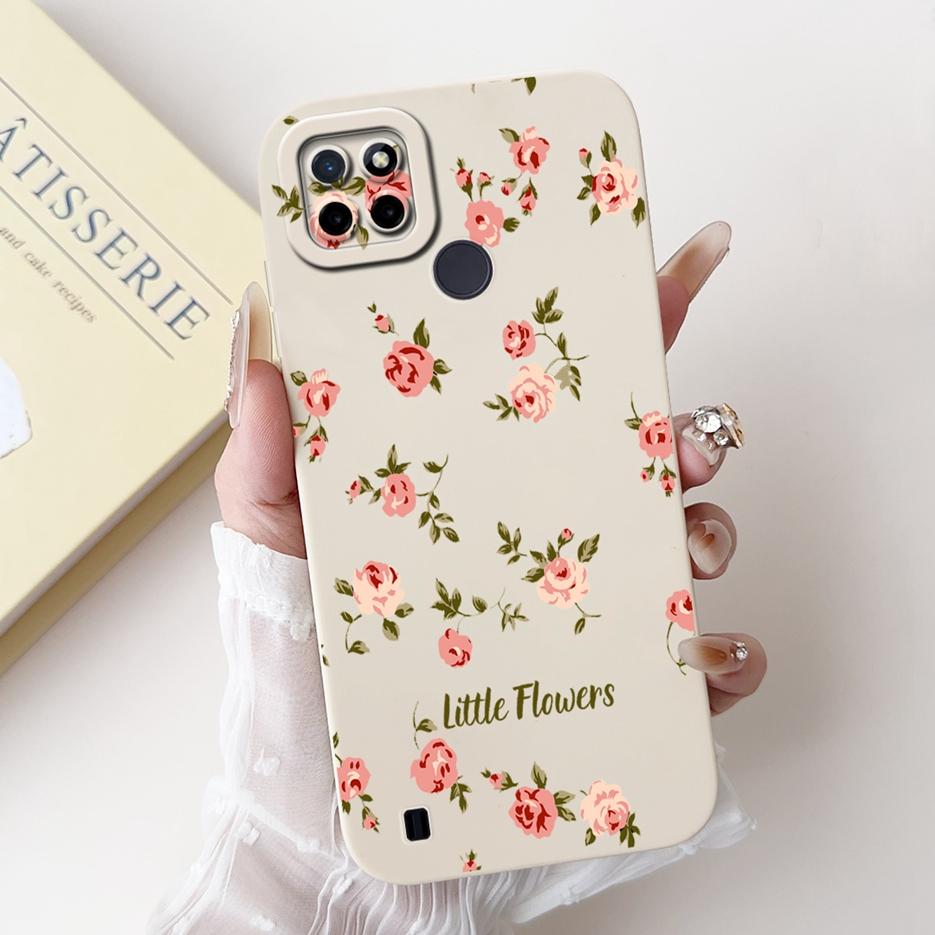 For Realme C21Y C25Y Case Luxury Candy Painted Cover Shockproof Phone Case For Realme C21 C 21 Y RealmeC21Y RealmeC25Y Soft Bags