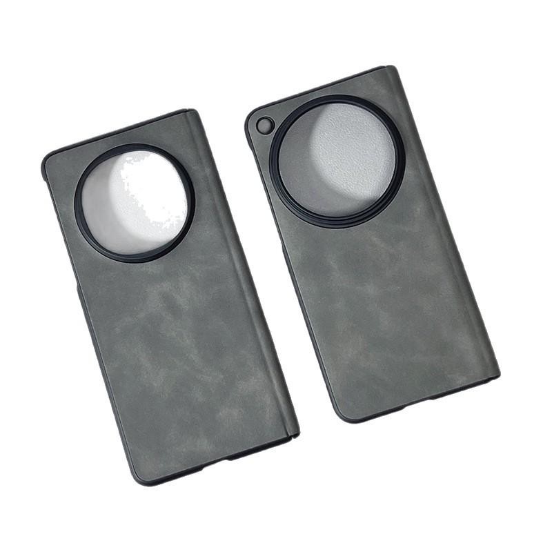 Suitable for OPPON5 Mobile Phone Case, Central Shaft All-inclusive Findn3 Protective Case, Findn5 Case, Premium Sheepskin Case.