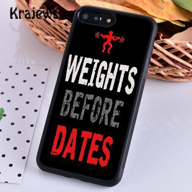 Krajews Fitness Bodybuilding Gym Husa telefon pentru iPhone 14 5 6s 7 8 plus X XR XS 11 12 13 pro max Samsung S21 S22ultra Plus