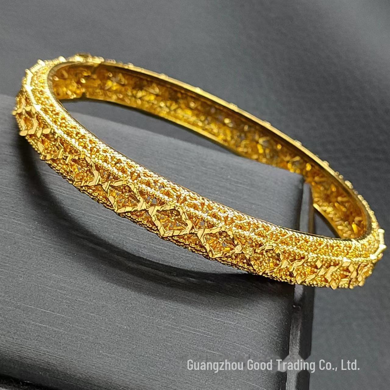 

Браслет невесты Болливуда с позолотой 24 карата: Женские свадебные украшения 24k gold-plated