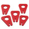 12 Speed Bike Chain Cleaning Scraper 5Pcs Set Pulley Derailleur Dirt Remover for Professional Cycling Maintenance