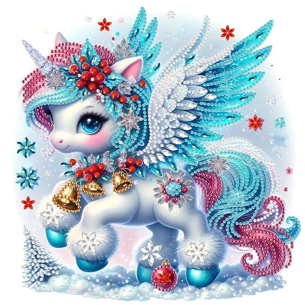 Niedliche Cartoon Einhorn 5D DIY Diamant Malerei Sets für Heim Büro Wanddeko Diamant Kunst Sets Diamant Punkte Edelstein Kunst Ornamente