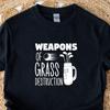 Weapons of Grass Destruction Golf T Shirt | Funny Golf Tee | Golfer Gift UK | Golf Joke Shirt | Novelty Golf Top